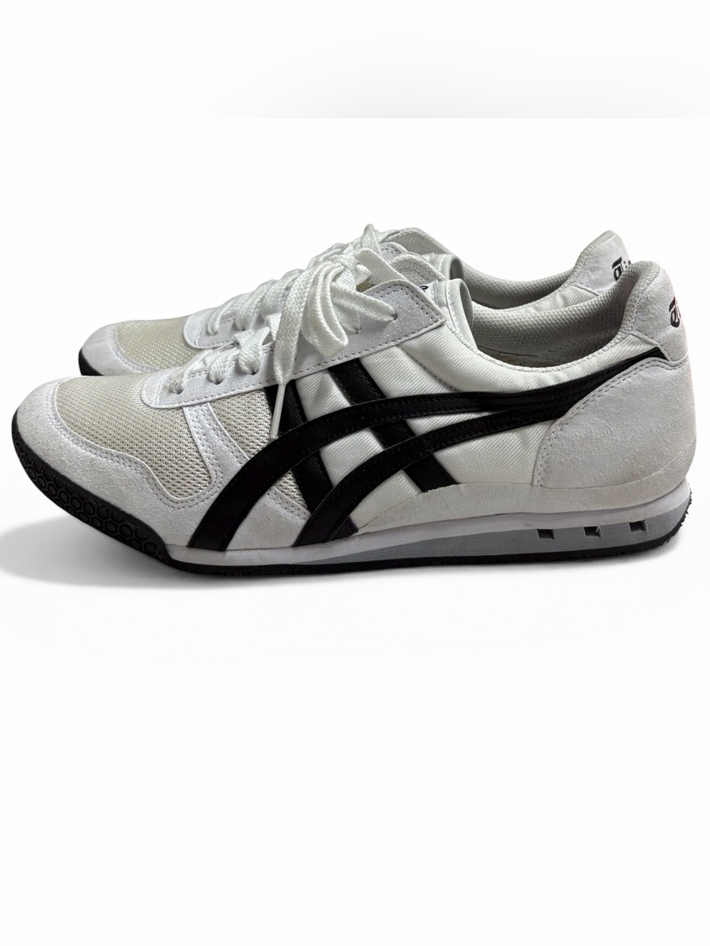 Onitsuka Tiger by Asics White & Black Classic Sneakers Mens US Size 9 Euro 42.5